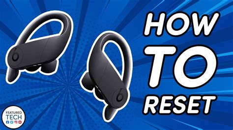 Release the system button. . How to reset powerbeats pro